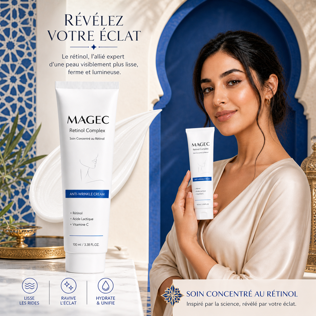 MAGEC™ | Crème soin éclat & peau lisse